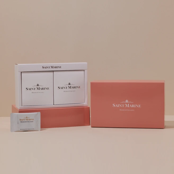 [Mini] 세인트마린 프리미엄 마린콜라겐5G 15포 * 2box, 2개, 75g - 쿠팡