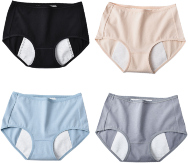 리치블랑 면 스판 위생 팬티 4장 세트