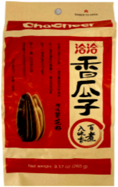 <동성무역> 중국 해바라기씨 챠챠 오향맛 260g 3개