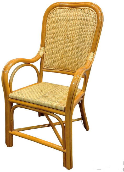 【超一籐飾】籐製休閒椅 寬55cm 深60cm 高113cm 座高45cm 扶手寬58cm, 詳見包裝, 詳見包裝