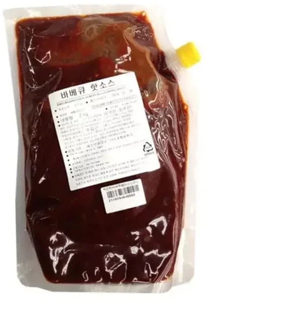 냉장캐드바베큐핫소스 2kg, 1세트