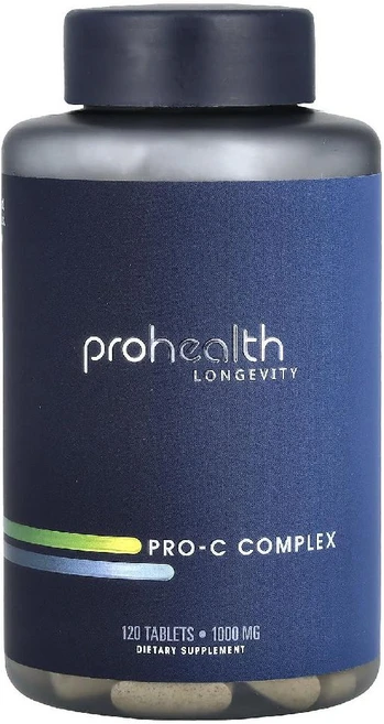 프로헬스롱제비티- Pro-C 컴플렉스 비타민C 복합체 1000mg 120정 4개월분, 1개 - 쿠팡