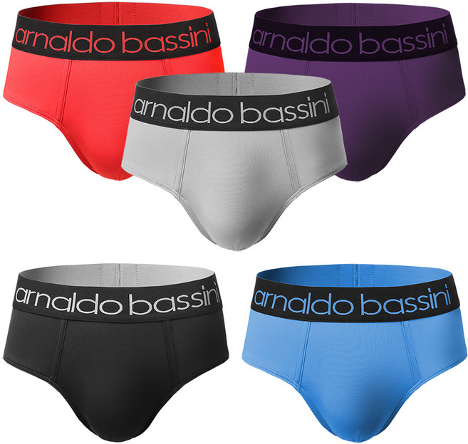 아날도바시니 아웃밴드 남성 삼각팬티 스판 브리프