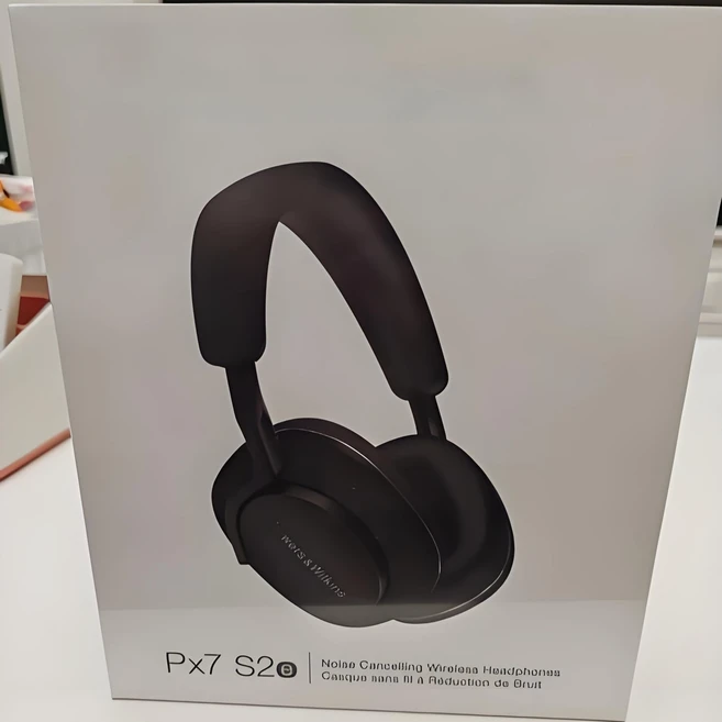 새로운 B&W PX7 S2E 2세대 무선 블루투스 헤드폰 능동형 소음 제거 스포츠, 01 검정색