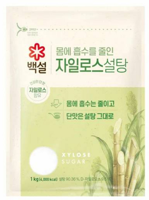 백설하얀자일로스설탕 실온, 1kg, 1개