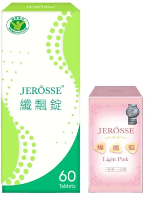 JEROSSE 婕樂纖 纖飄錠 爆纖錠, 1個, 1組