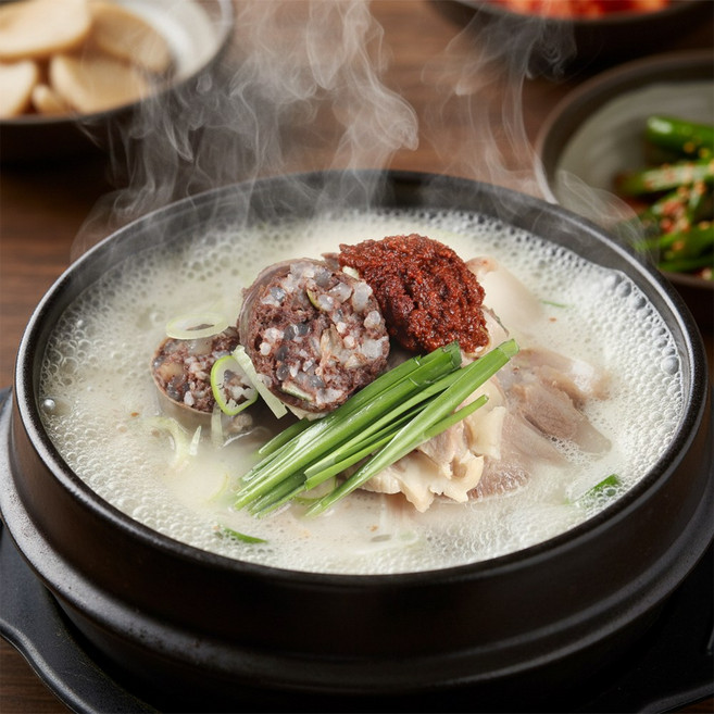 [마녀바스켓] 진하게 우려낸 순대 가득 순대국밥, 4개, 180g