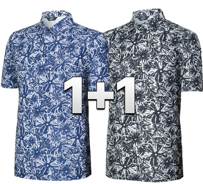 워킹맨 아울렛 1+1 남성 쿨 반팔 카라티 아이스 냉감 아웃도어 상의 티셔츠 A321