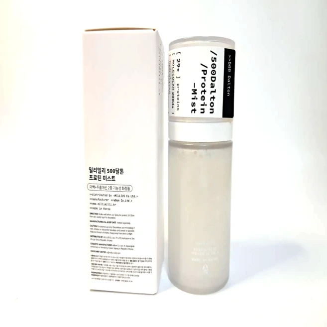 [뿌리는 단백질] 밀리밀리 500달톤 프로틴 오로라 미스트, 1개, 55ml - 쿠팡