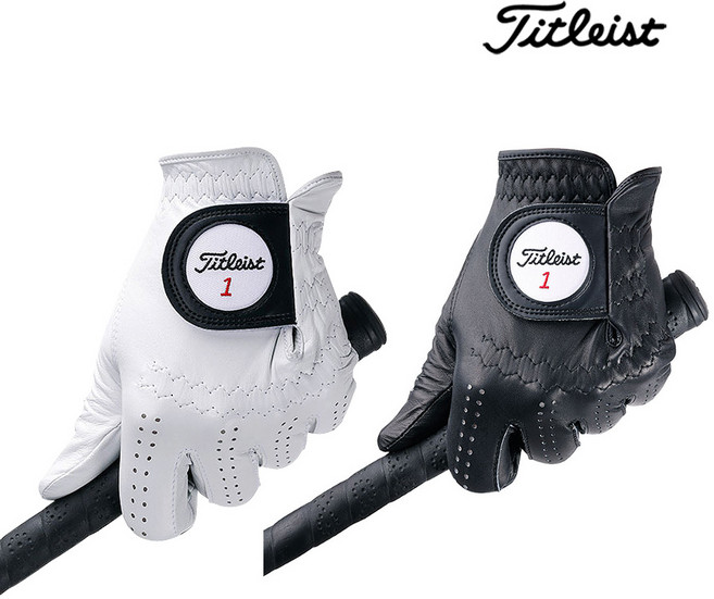 타이틀리스트 남성 골프 장갑 프로페셔널 TG73 라운딩 양가죽 양피 왼손, 1개, 최고급양피-화이트