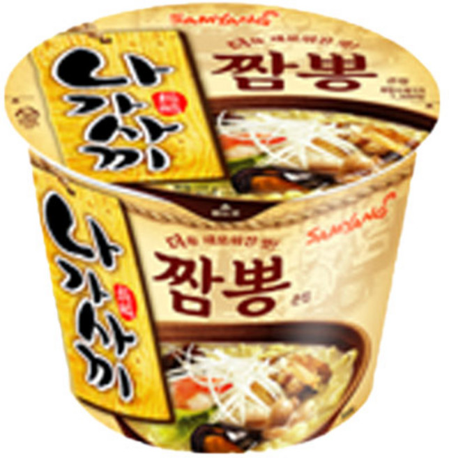 삼양 나가사끼짬뽕 큰컵 105g, 2개