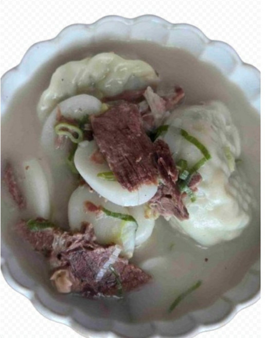 진실된손맛 뽀얀국물속풍성한 한우사골양지곰탕 간편하게준비하는국물요리 국내산대파를더해개운한끝맛, 1개, 500g