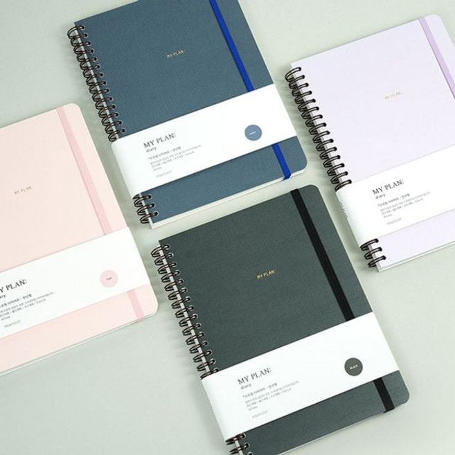 신년다이어리 핑크풋 마이플랜 스프링 다이어리 만년형, 본상품