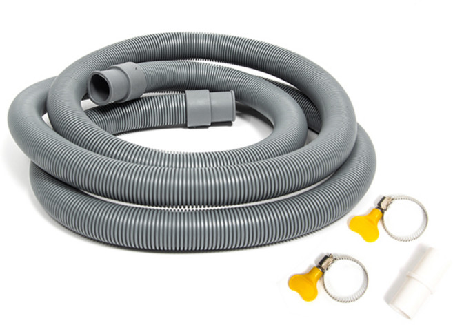 식기세척기 배수 호스 연결 세트/범용호스 2M 배수관 배관 연장 교체 보수 용품, 1세트