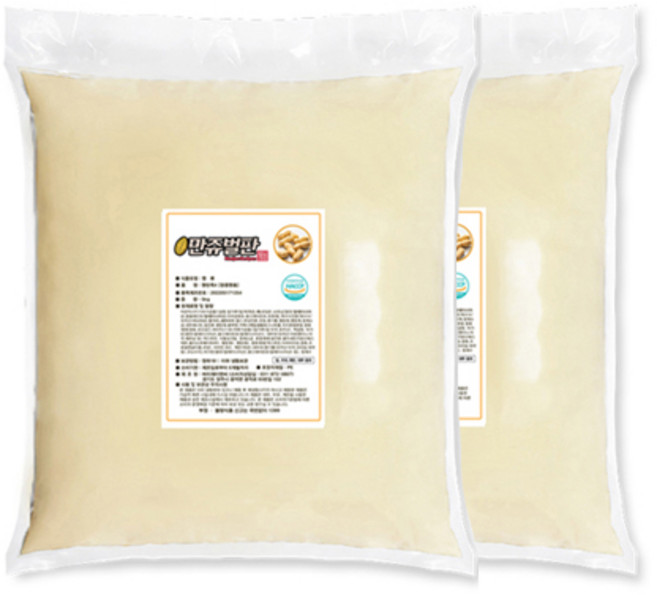 땅콩빵 반죽 10kg (5kg x 2봉), 2개, 5kg