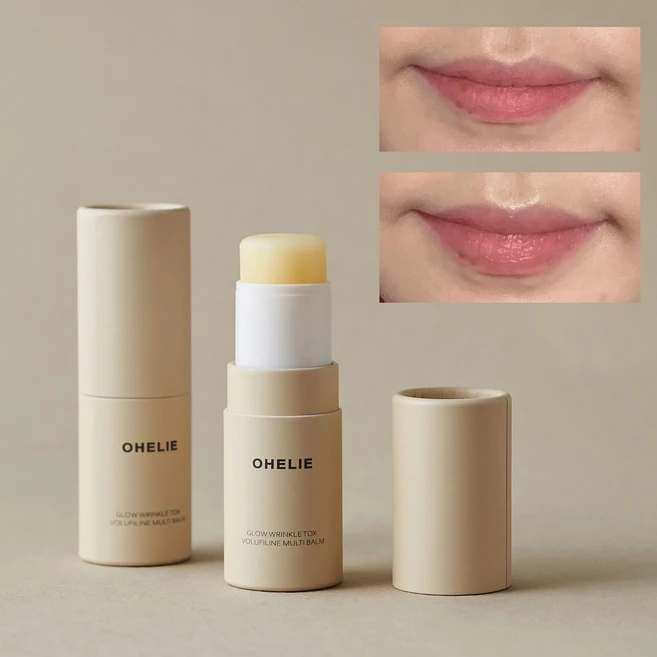 오헬리 화학성분 없는 보르피린 50000ppm 광채 유기농 멀티밤 괄사 립밤, 10g, 1개 - 쿠팡