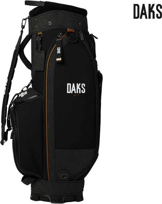 닥스골프 남성 경량 골프백 캐디백 블랙 DKCB-033M