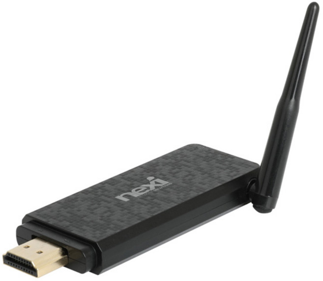 [NEXI] 넥시 4K HDMI 무선 MHL 동글이 스마트폰 핸드폰 화면 TV연결 미러링 미라캐스트 (NX1319), 검정