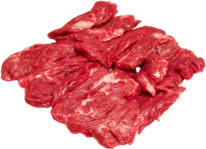 함이축산 1++ 투뿔 한우 제비추리 (냉장), 4개, 300g