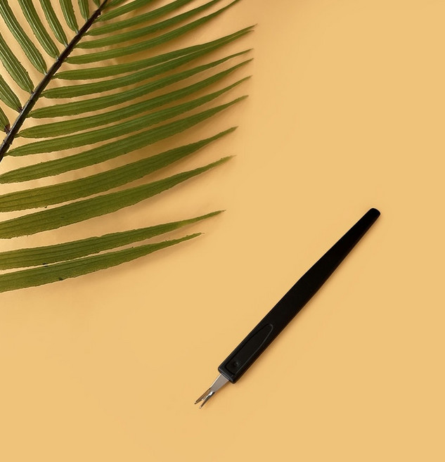 GAON IA_075 메탈 V트리머(블랙) 아이엑트리스, 블랙, 1개