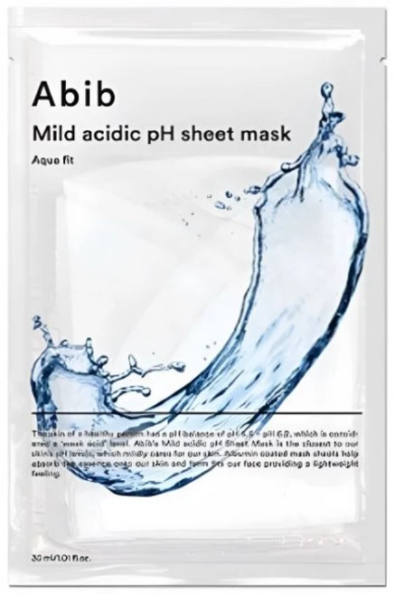 [블리샵]아비브 약산성 pH 시트 마스크 아쿠아 핏 30ml, 10개입, 1개 - 쿠팡