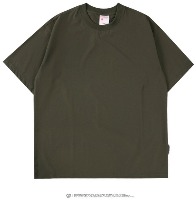 BT3 紡研認證 素T 涼感衣 五分袖 冰雪霜 男女 情侶裝 抗UV MT134, 軍綠,L