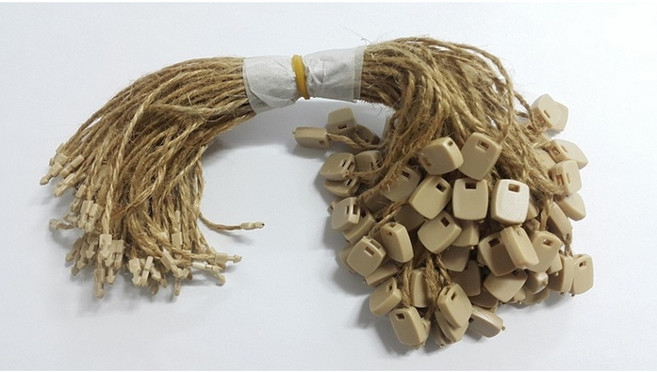 드림아이티 반품방지 마사끈 택고리 실고리 행택고리 행택핀 100개내외 1000개내외, 1000개, 베이지