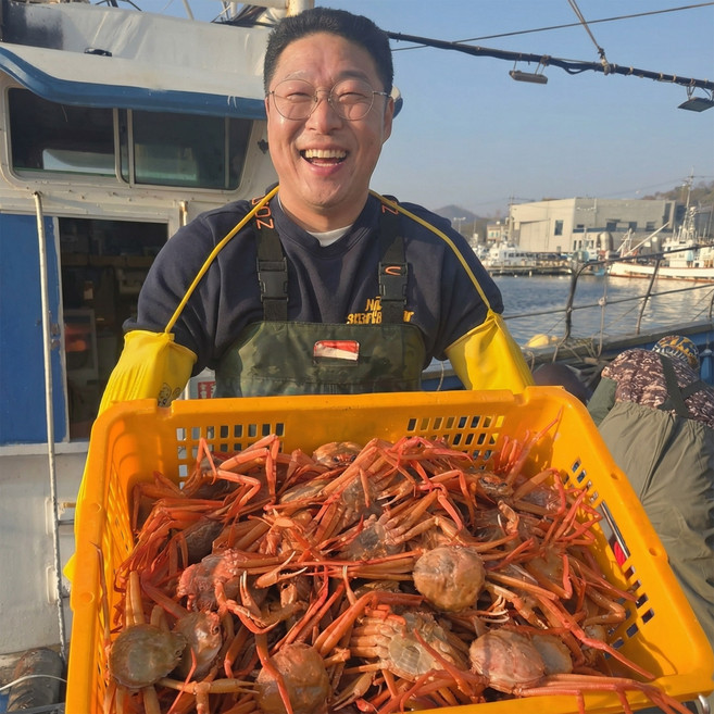 제철 홍게 연지홍게 붉은대게 일반형 구룡포 포항, 1박스, 아지야수산 프리미엄5kg(12-15미) 피데기서비스