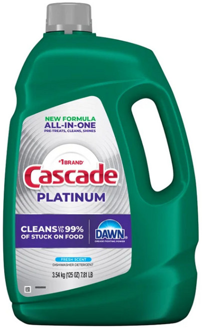 캐스케이드 어드밴스드 파워 식기세척기용 세제, 3.54kg, 1개