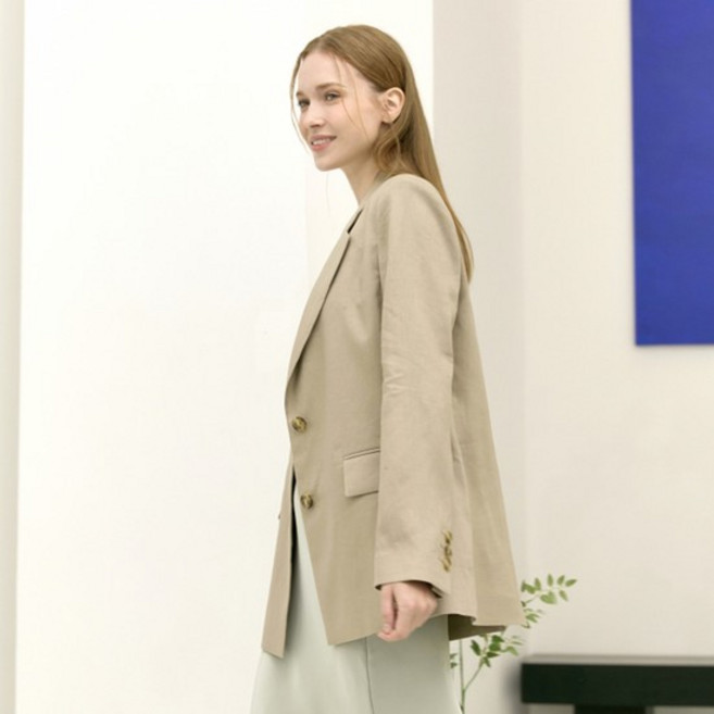 [최초가 199800원] 린넨100 자켓