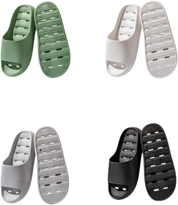 슬로우케어 남자용280mm 여자용250mm 미끄럼방지 욕실화