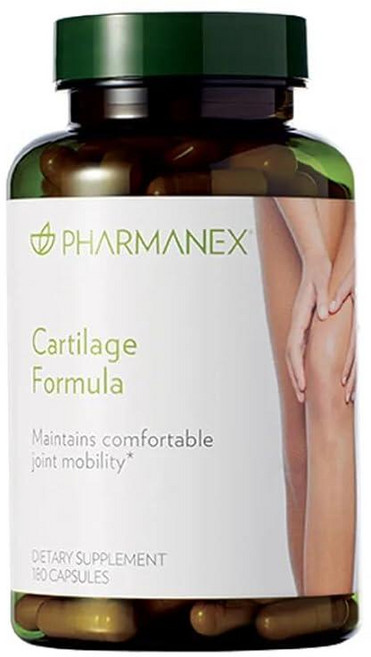 Nu Skin Pharmanex 연골 포뮬러 | 관절 건강을 위한 채식주의자 글루코사민 보충제 이동성 및 기능 지원 비타민 C E 강황 커큐민 포함 180캡슐 307931, 1개, 180