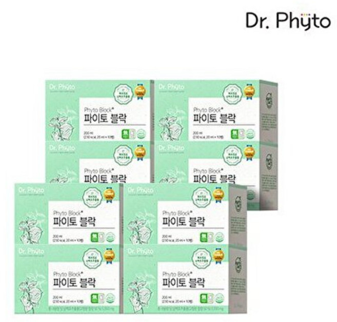 닥터파이토 파이토블락 8박스(80병), 20ml, 80개