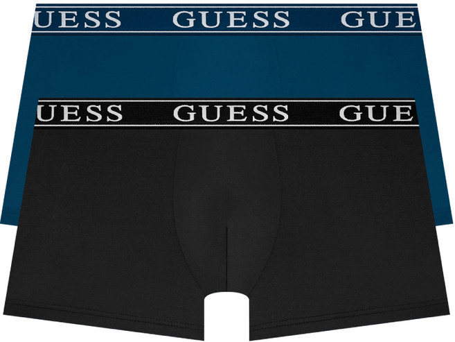 게스언더웨어 톤톤밴디드 드로즈 세트 2PACK (BK/DBU)