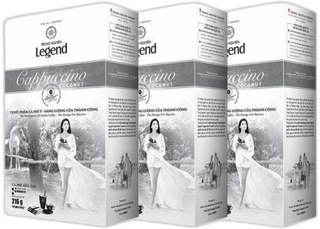 G7 쭝웬 레전드 카푸치노 코코넛 (총), 36개입, 18g