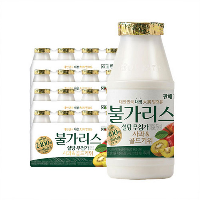 남양 불가리스 사과, 16개, 150ml