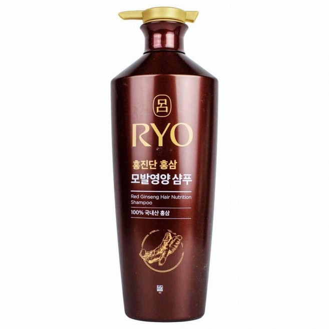 려 홍진단 홍삼 모발영양 샴푸 820ml(193666), 1개