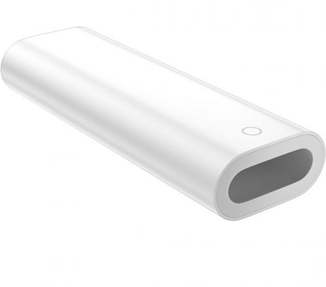 Apple Pencil 1세대 라이트닝-USB-C 충전 커넥터와 호환되는 TechMatte 어댑터 iPad 10/11th A16 2025 세대와의 페어링 지원, USB-C to Lightning