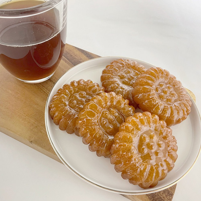 국산 초례청 찹쌀 꿀 약과 수제 전통약과 개별포장, 10개, 40g