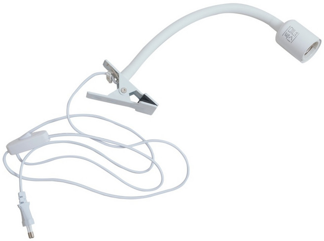 마녀박스 식물등 소켓 E26 도자기 조명 전구소켓 전등 코드 2.5m, 클램프 소켓 E26, 1개