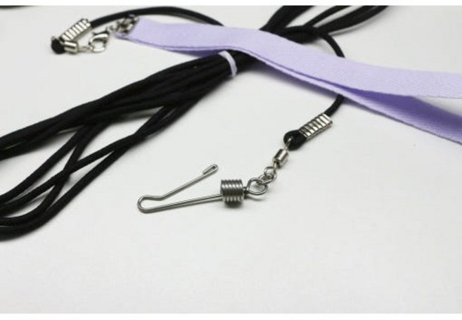 앵무새 리드줄 산책시 필수, 2mm, 1.5m, 긴고리 소