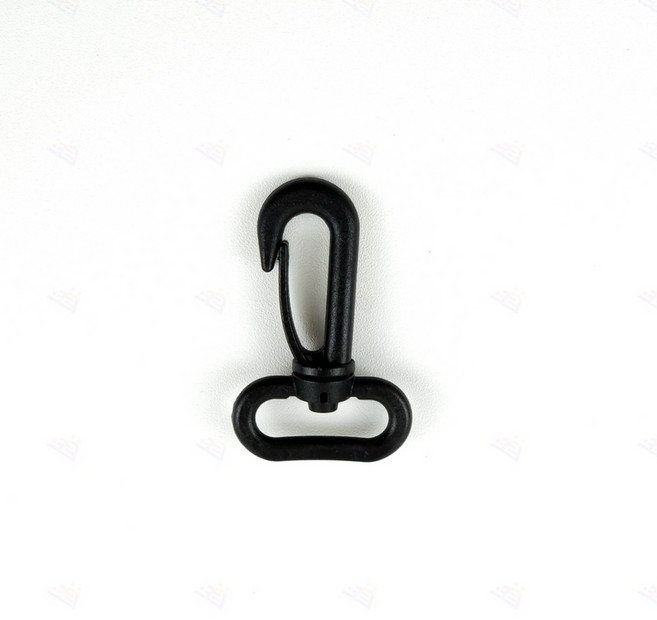 플라스틱 회전 고리 가방 버클 걸이 스트랩 줄 개고리 2.5cm GS3500300C, 1개