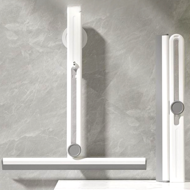 번쩍번쩍몰 회전 접이식 물기제거 스퀴지 1+1, 화이트, 2개