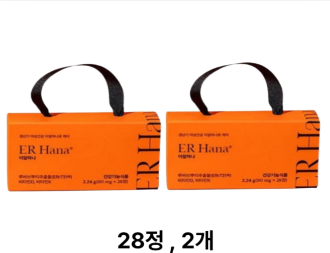 동미커머스 이알하나 err731 여성 갱년기, 2개, 28정