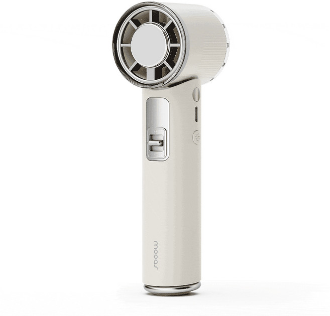 무아스 핸디팬 냉각 휴대용 선풍기, 크림, MF-P7