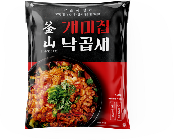 [낙곱새] 부산 안경주 개미집 낙곱새 밀키트 450g