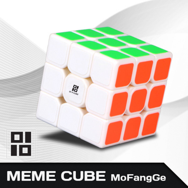 치이 밈큐브 큐브, 3x3x3 밈큐브 모팡지 화이트베이스, 1개