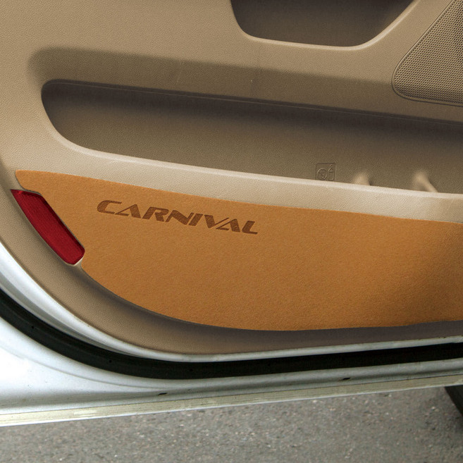 본커버 차량용 듀티펠트 패브릭 도어커버 전차종, 블랙