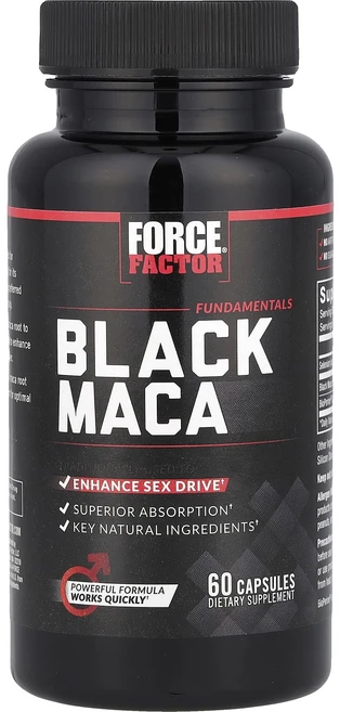 몸관리하세요 겨울입니다 Force Factor 펀더멘탈 블랙 마카 캡슐 60정 특별관리진행, ForceFactor펀더멘탈블랙마카캡슐60정, 1 - 쿠팡