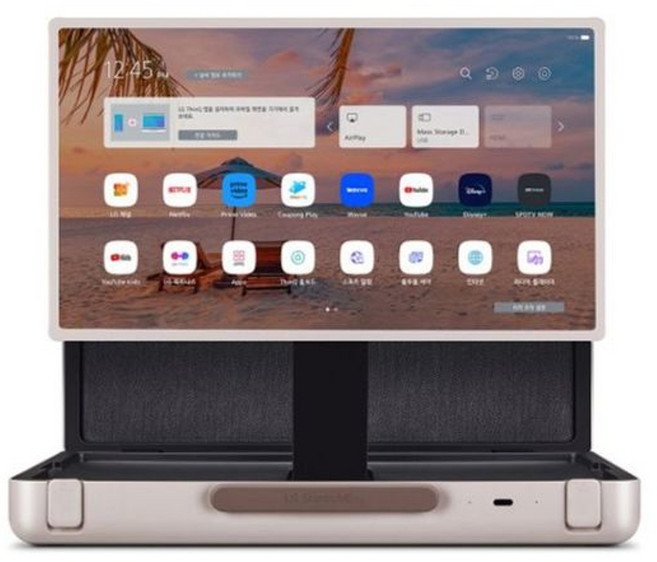 LG 스탠바이미고 27 스마트 스크린 TV 돌비비전 미러링, 27LX5QKNA